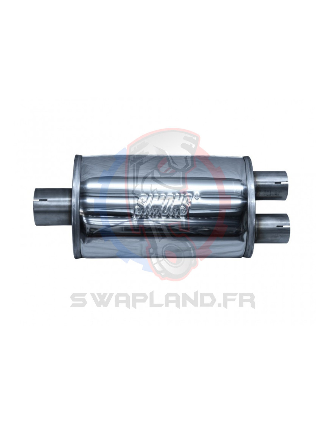 Silencieux inox Sinons Medium 51 mm - Swapland 