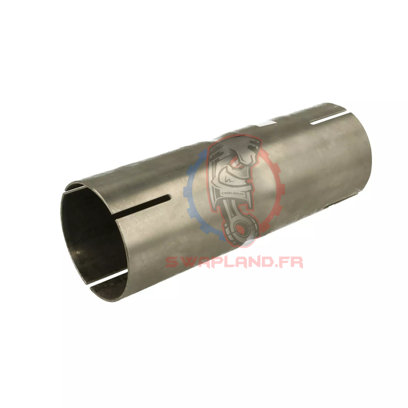 Raccord emmanchement double 45 mm pour tube inox.