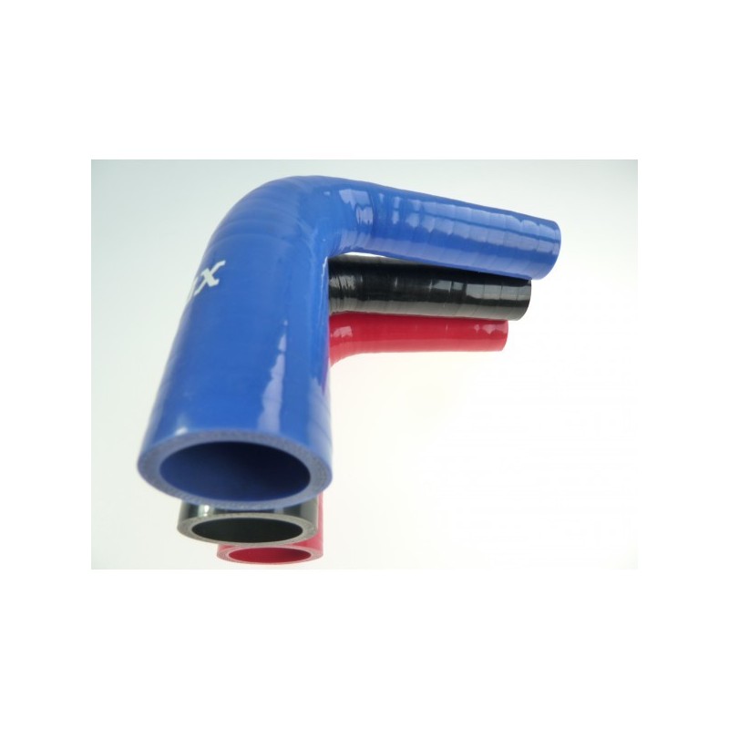 Réducteur Coudé Bonrath 45° - Silicone - Ø63>51mm - Longueur 50mm - Bleu