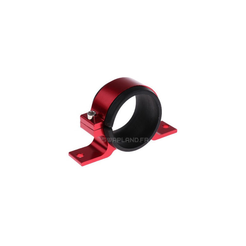 Support aluminium rouge diamètre 51 mm