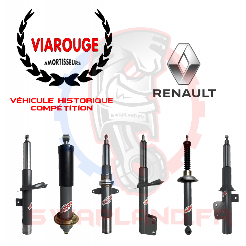 Amortisseur Viarouge Véhicule historique compétition pour Renault