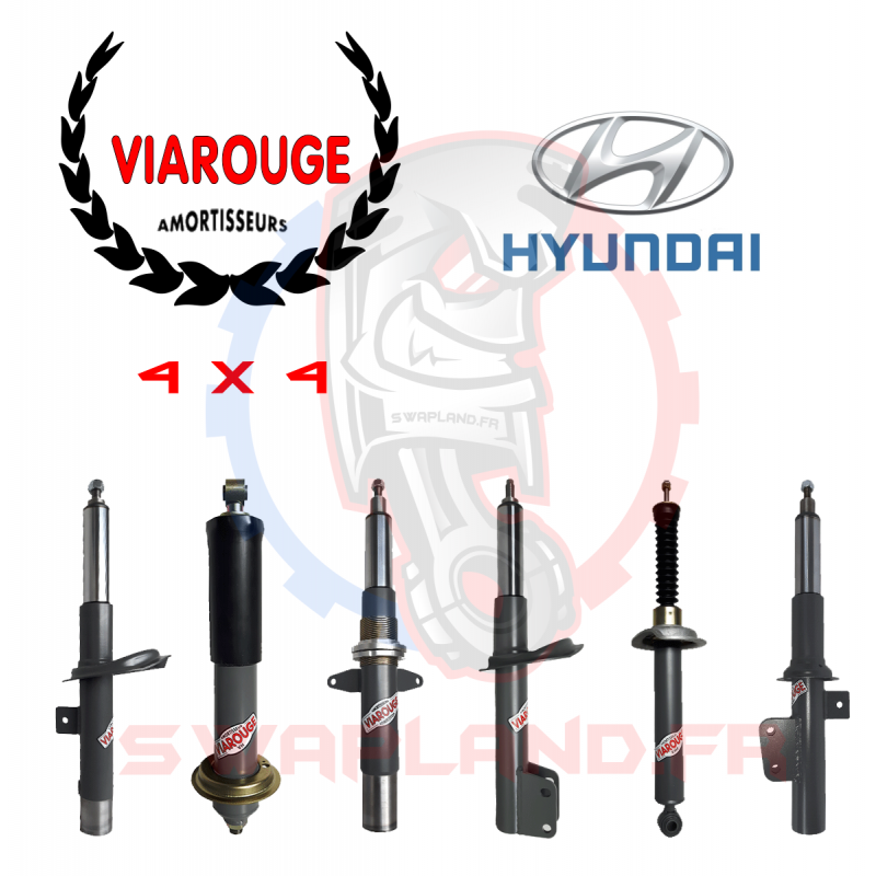 Amortisseur Viarouge 4 X 4 pour Hyundai