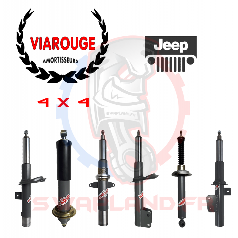 Amortisseur Viarouge 4 X 4 pour Jeep Willis