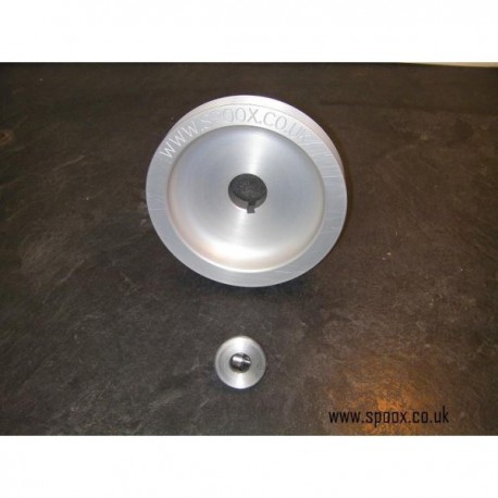 Poulie vilebrequin aluminium 206 RC 180