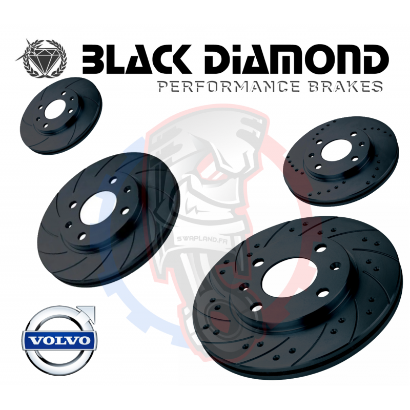 Disques de frein Black diamond pour VOLVO 440 -SWAPLAND-