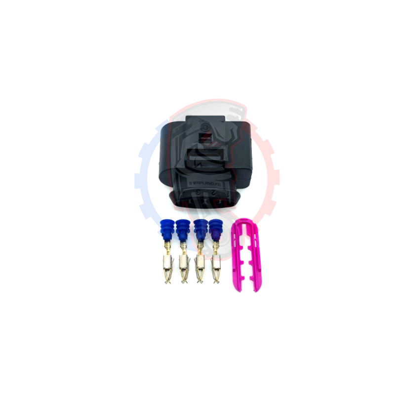 Kit De Réparation Connecteur 4 Broches Femelle Pour Audi, VW, Seat, Skoda - Bobine D'allumage, Neuf