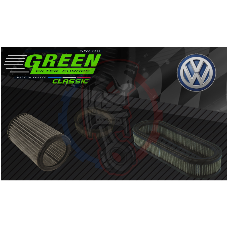 Filtre classique Green pour Volkswagen