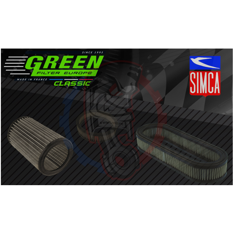 Filtre classique Green pour Simca