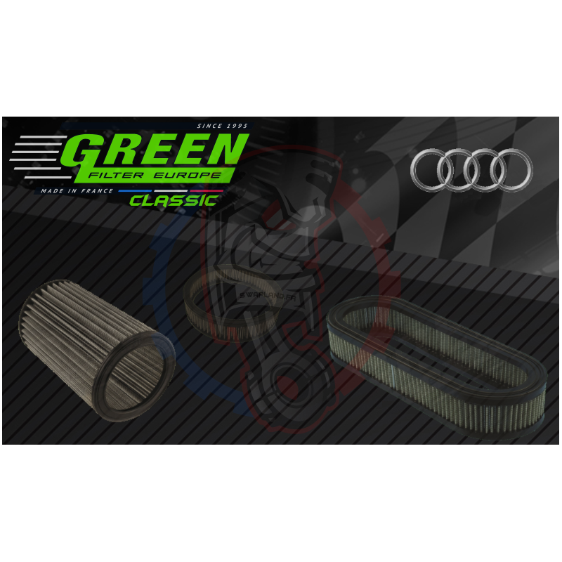 Filtre classique Green pour Audi