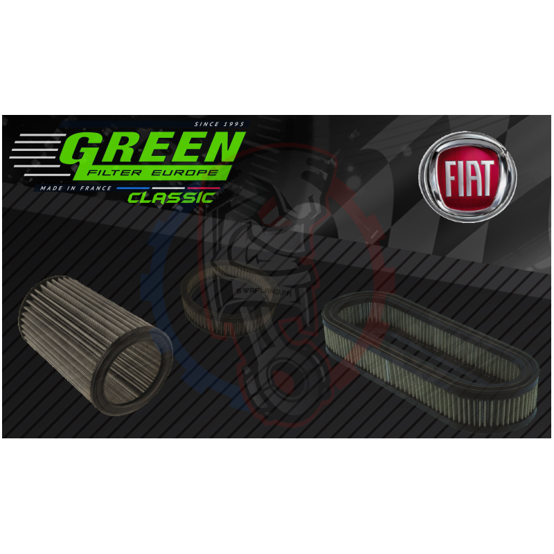 Filtre classique Green pour Fiat
