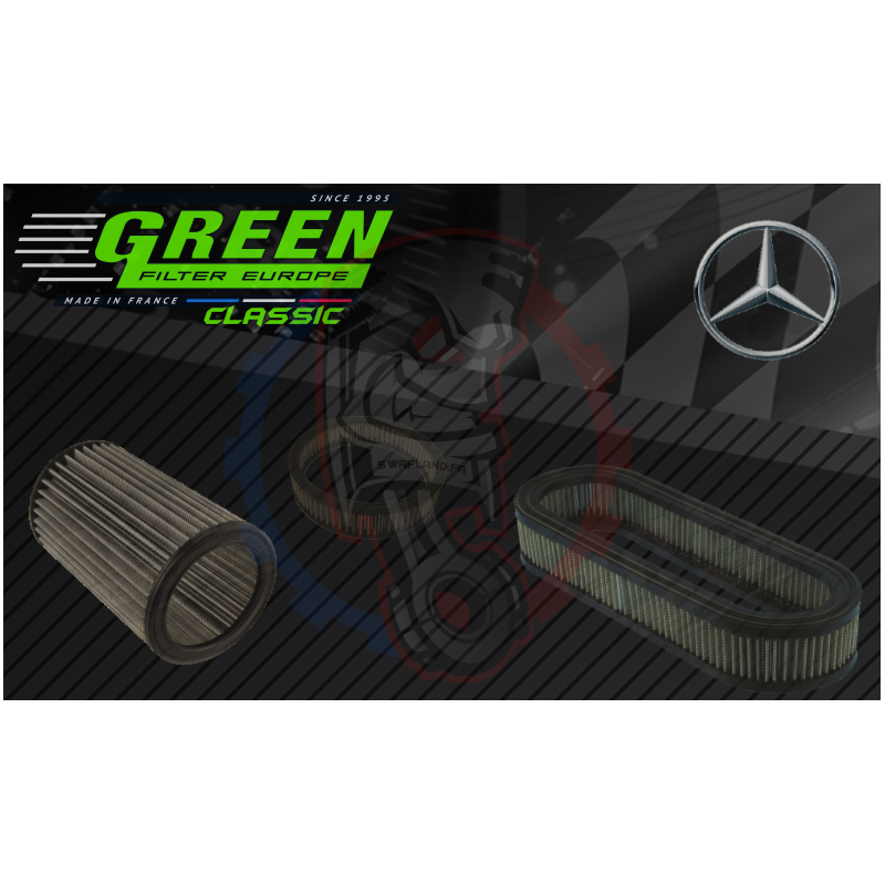Filtre classique Green pour Mercedes