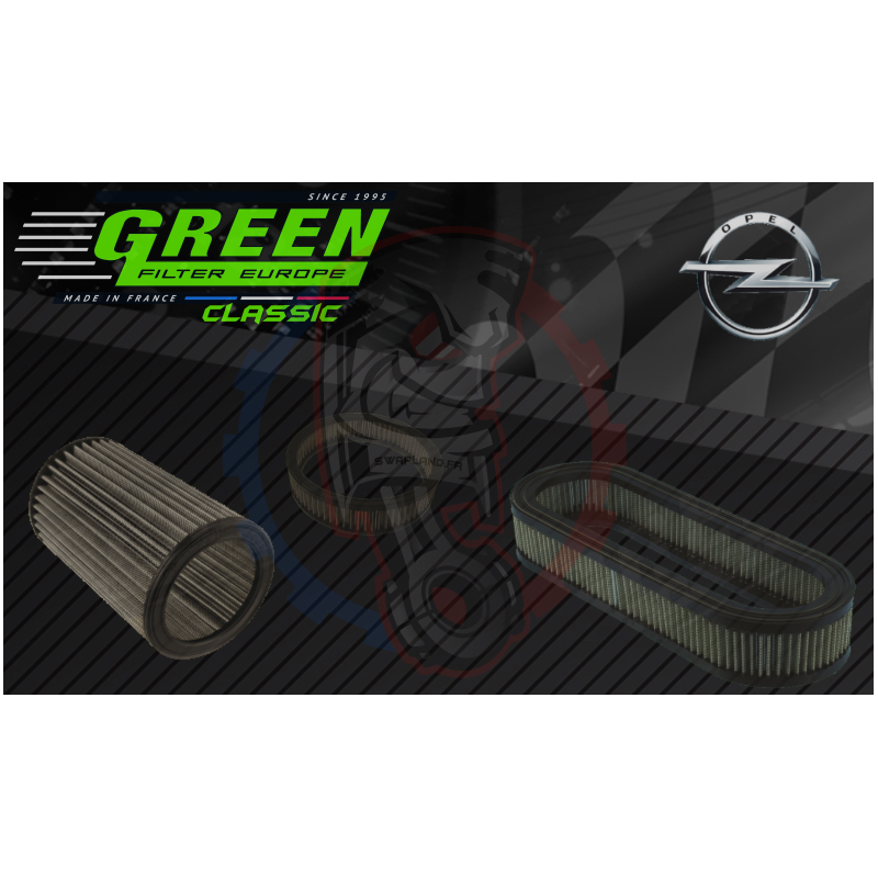 Filtre classique Green pour Opel