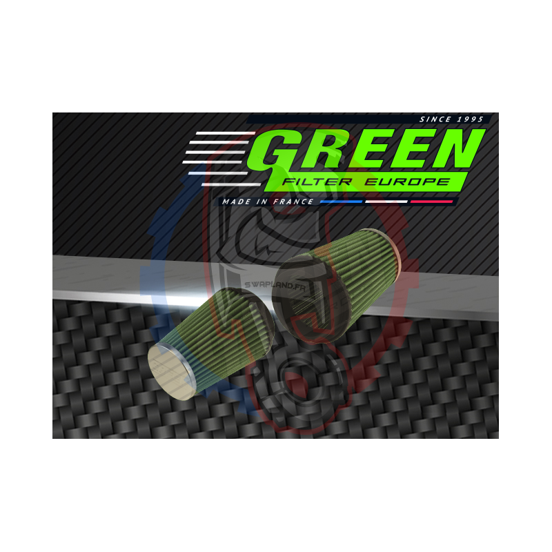 Filtre à air Green Conique standard Inox