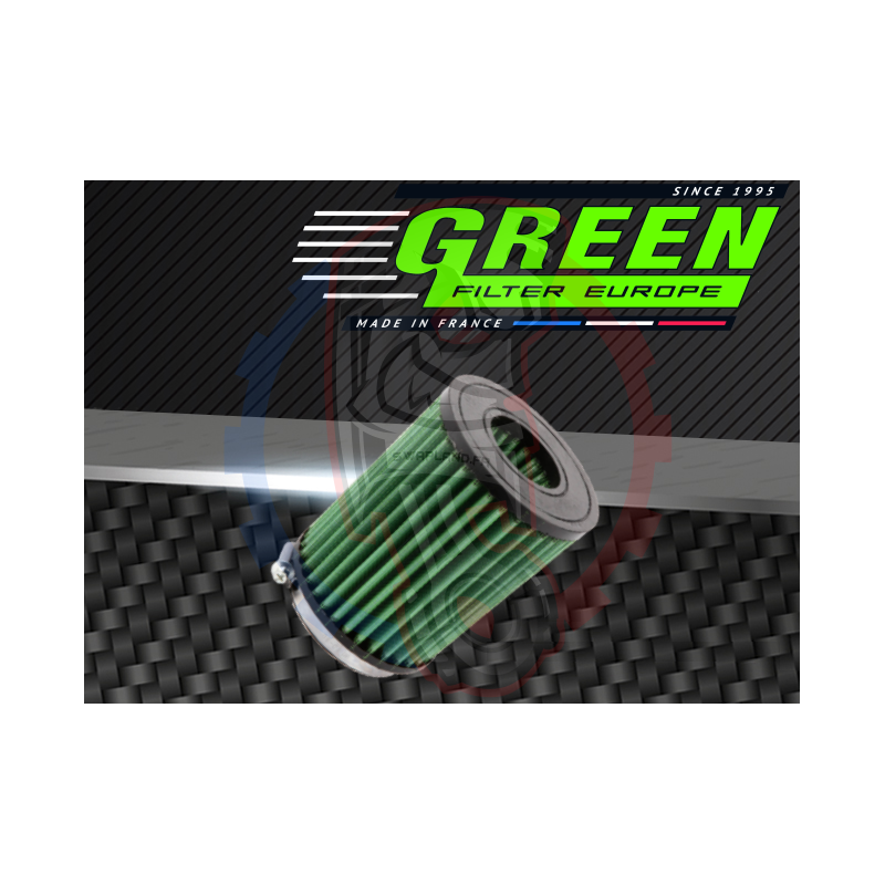 Filtre à air Green Cylindrique standard Bi-cone