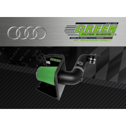 Kit d’admission direct Green pour Audi 