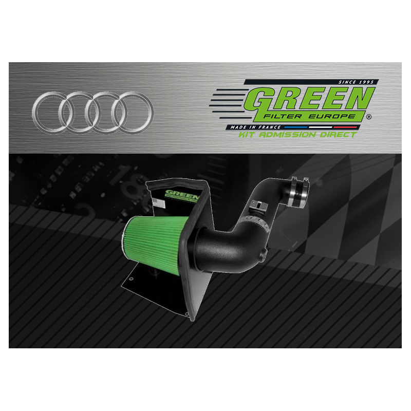 Kit d’admission direct Green pour Audi 