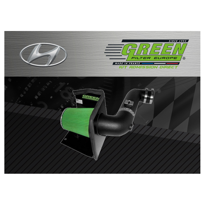 Kit d’admission direct Green pour Hyundai 