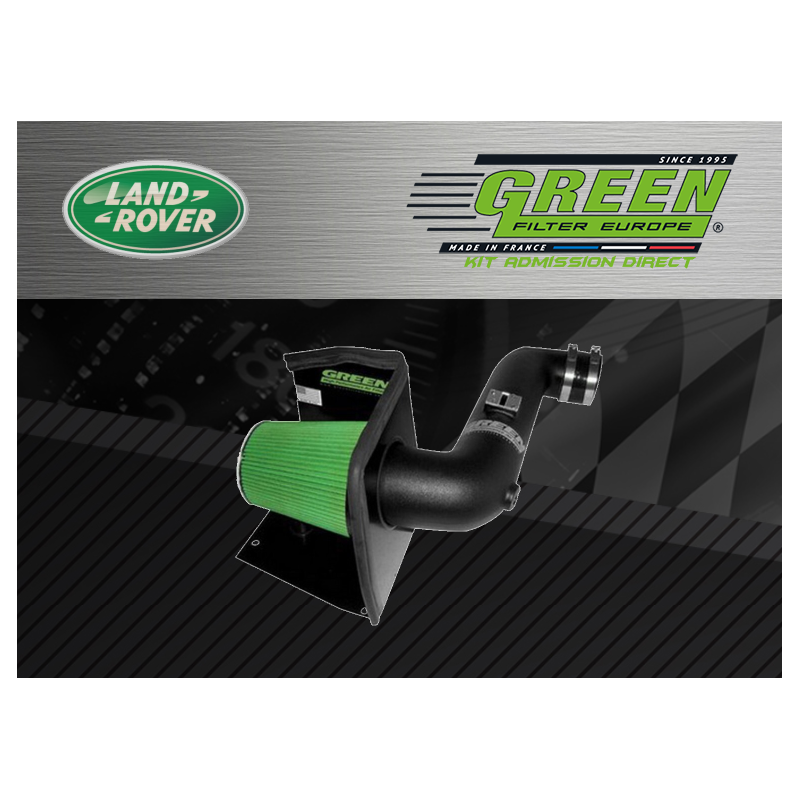 Kit d’admission direct Green pour Land Rover 