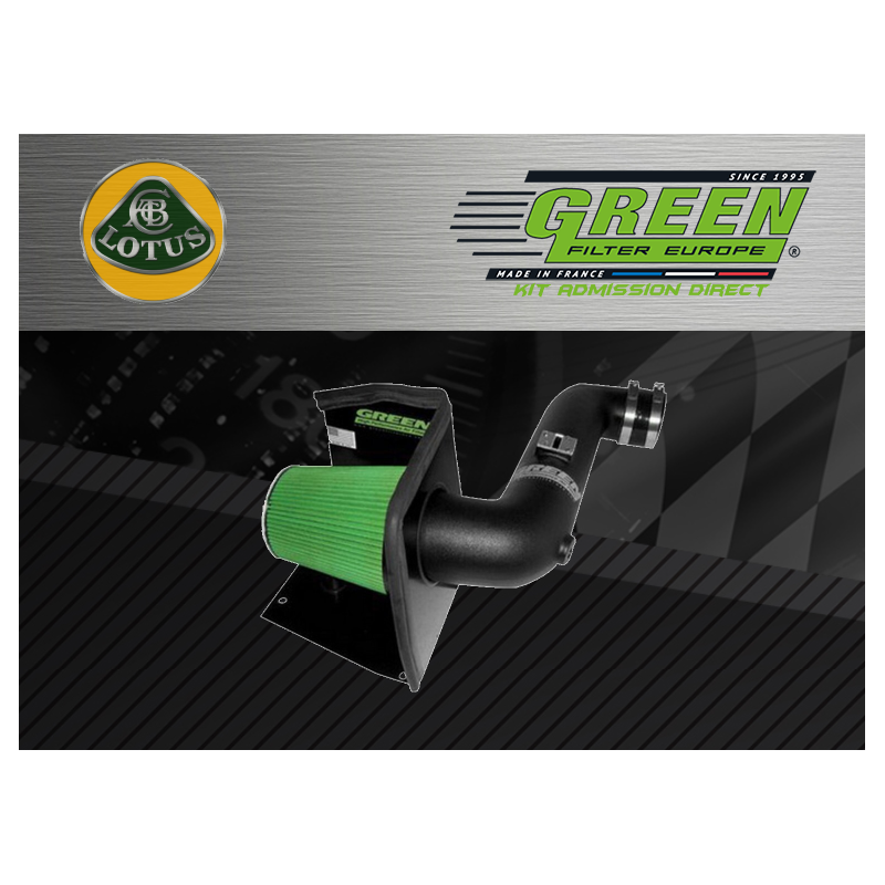 Kit d’admission direct Green pour Lotus 