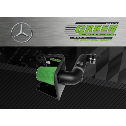 Kit d’admission direct Green pour Mercedes 
