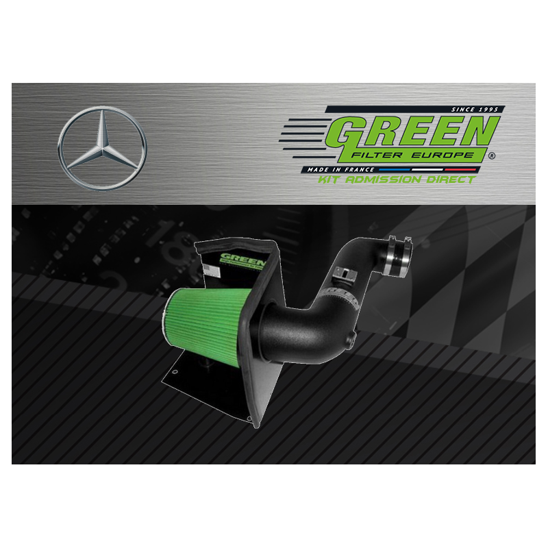 Kit d’admission direct Green pour Mercedes 