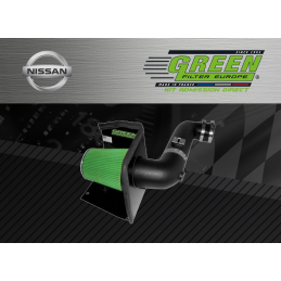 Kit d’admission direct Green pour Nissan 