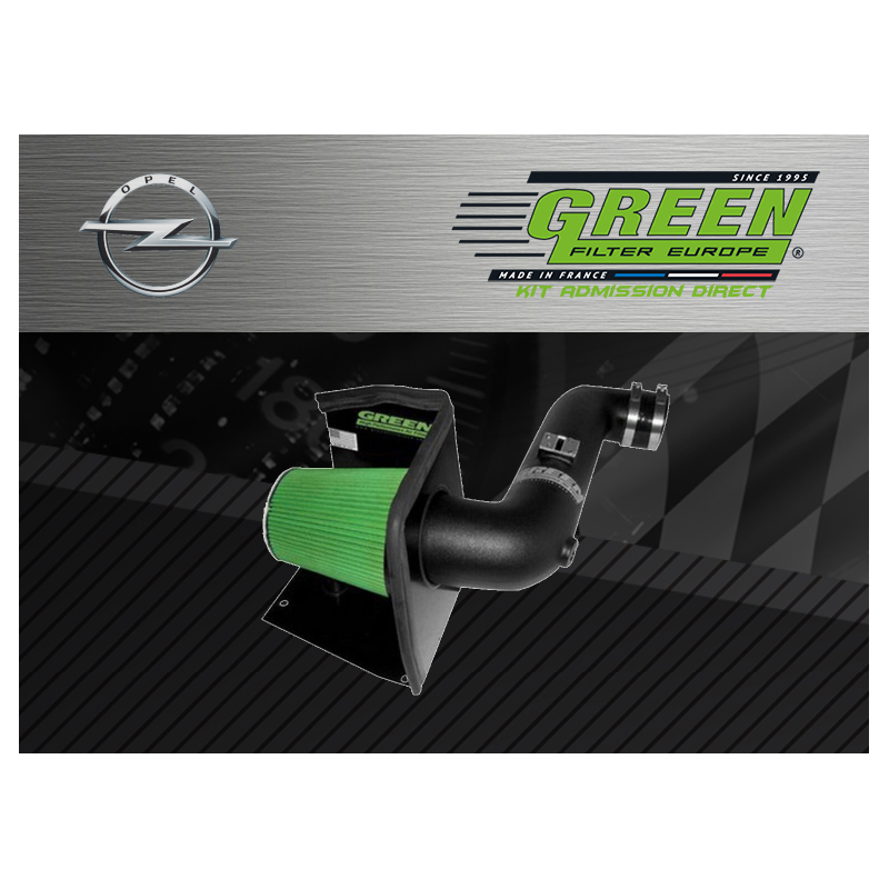 Kit d’admission direct Green pour Opel 