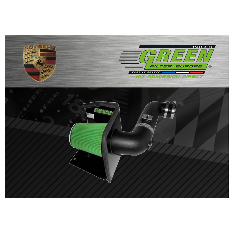 Kit d’admission direct Green pour Porsche 