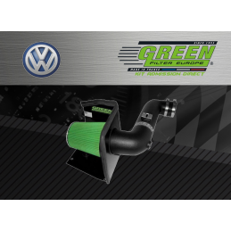 Kit d’admission direct Green pour Volkswagen 