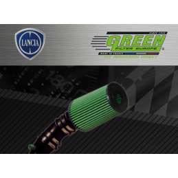 Kit d’admission direct Bi cone Green pour Lancia 