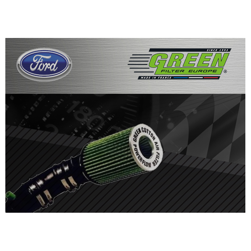 Kit d’admission direct Powerflow Green pour Ford