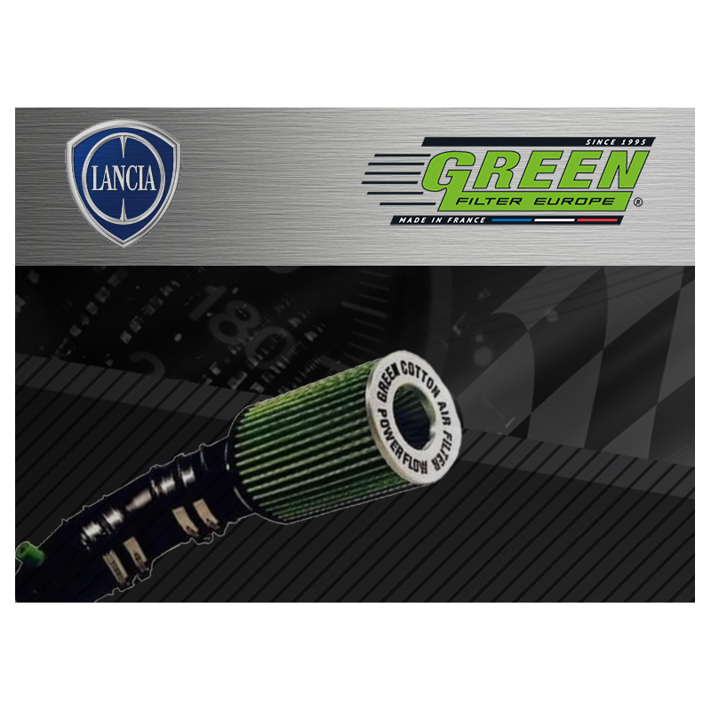 Kit d’admission direct Powerflow Green pour Lancia