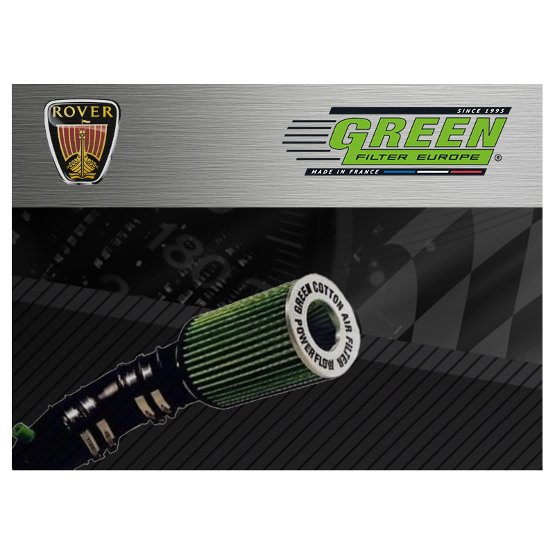 Kit d’admission direct Powerflow Green pour Rover