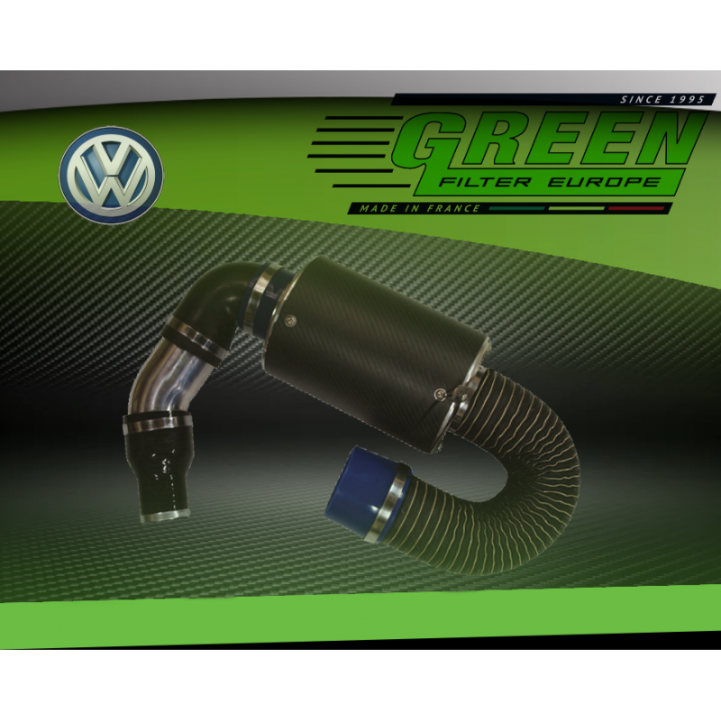 Kit admission boite à air carbone pour Volkswagen