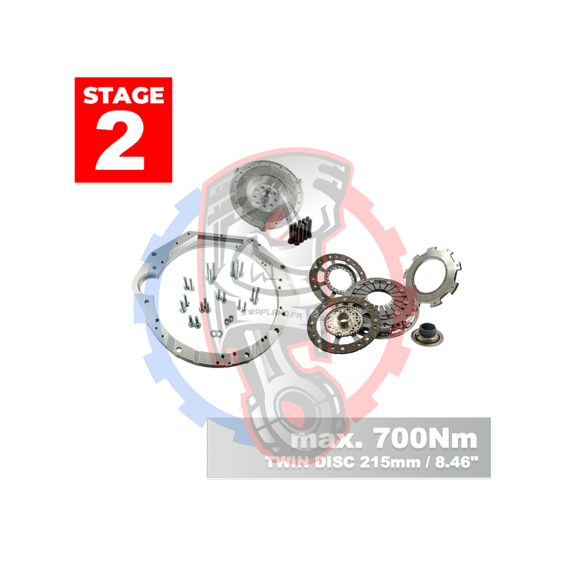 Kit embrayage stage 2 pour moteur BMW M62 S62 avec boite BMW M57N HGU HGK