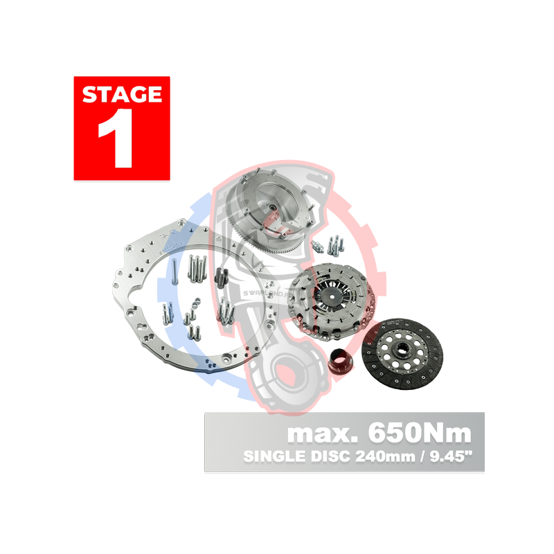 Kit embrayage stage 1 650Nm pour moteur Honda S2000 avec boite BMW M57 / E46 S54 M3