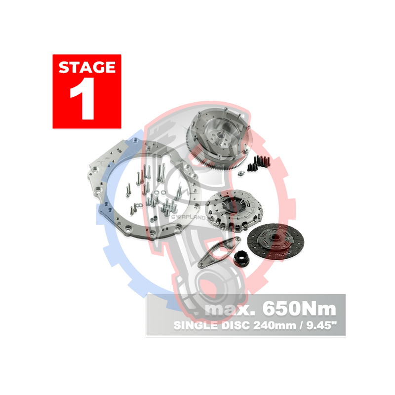 Kit embrayage stage 1 650 Nm pour moteur Nissan SR avec boite BMW N54