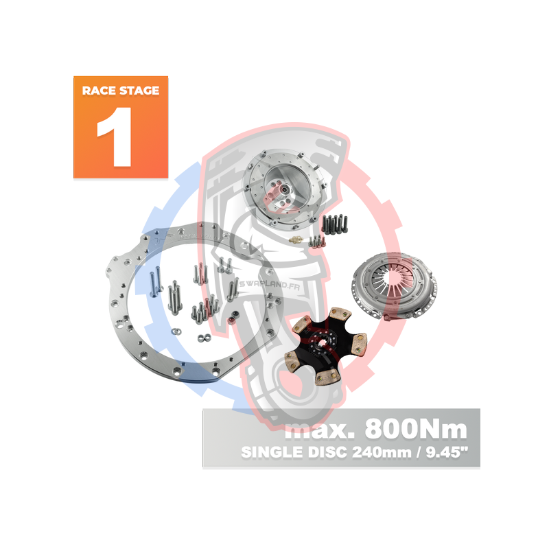 Kit embrayage Race stage 1 pour moteur Mercedes-Benz M113 avec boite BMW M50 S50 M52 S52 M54