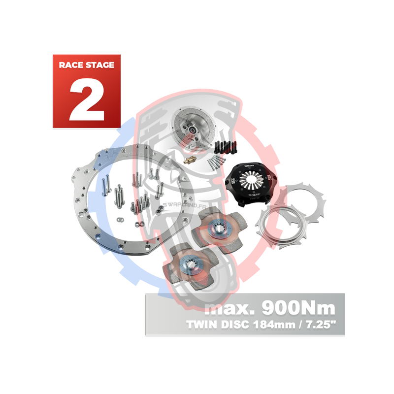 Kit embrayage race stage 2 pour moteur Mercedes-Benz M113 avec boite BMW M50 S50 M52 S52 M54