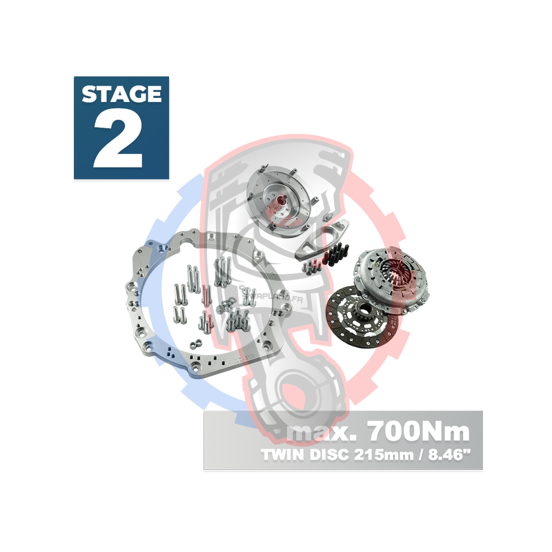 Kit embrayage Stage 2 pour moteur Toyota UZ avec boite BMW M57N HGD JGA