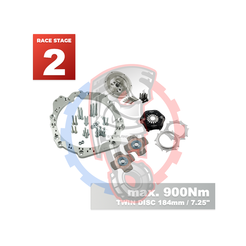 Kit embrayage race stage 2 pour moteur Toyota UZ avec boite BMW M57N HGU HGK / N54