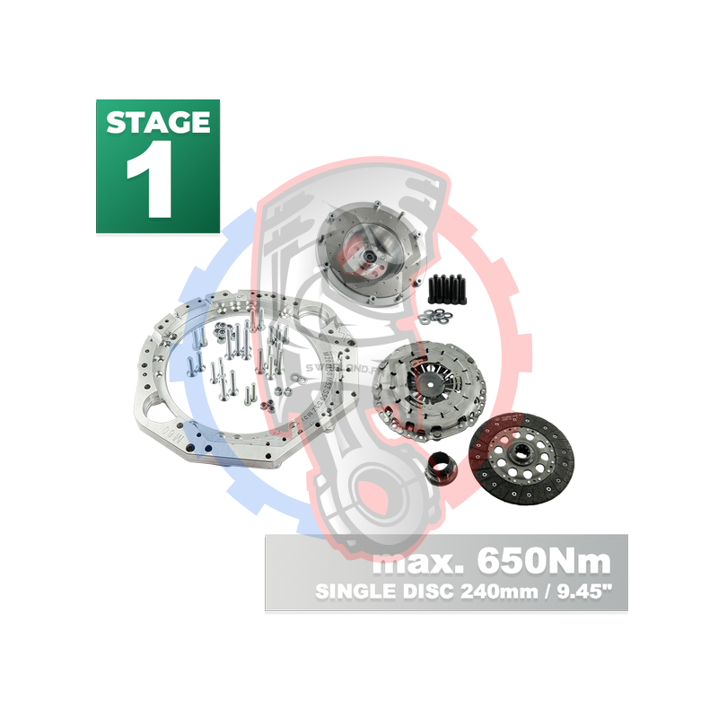 Kit embrayage stage 1 pour moteur BMW M60 avec boite BMW M57 / E46 S54 M3