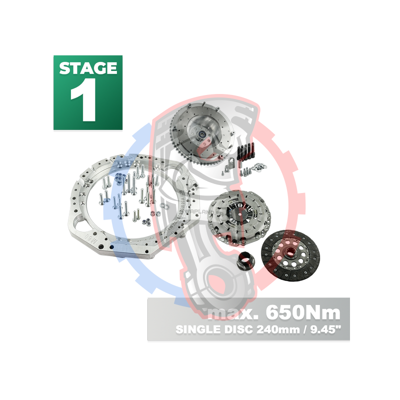 Kit embrayage stage 1 pour moteur BMW M62 S62 avec boite BMW M57 / E46 S54 M3