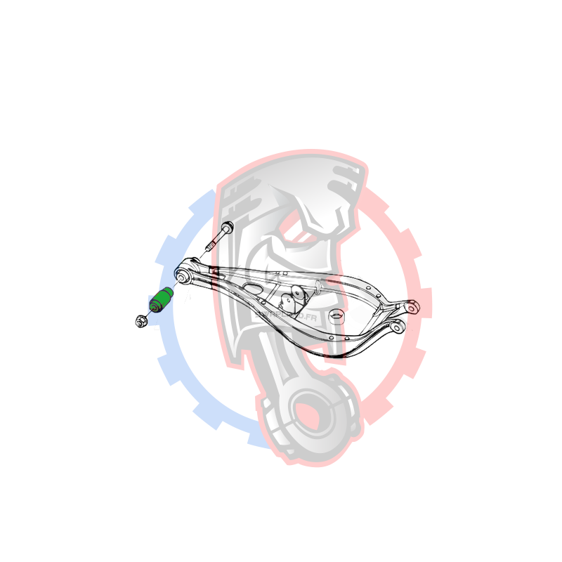 Silent bloc aluminium de bras arrière BMW E36 E46 n°14