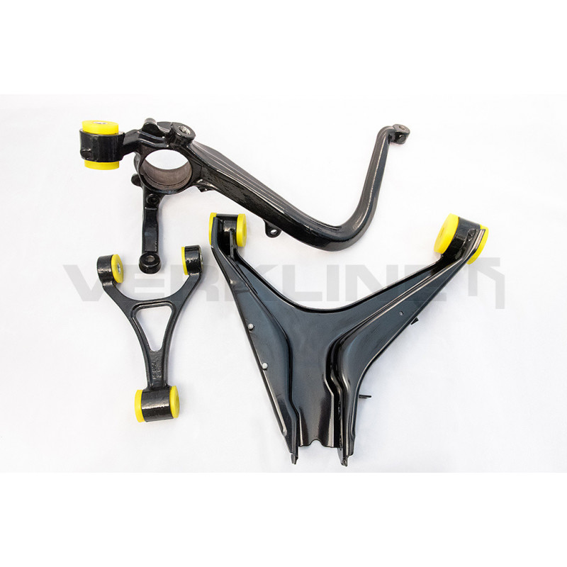 Kit complet silent blocs arrière pour Audi B4 - Fonte – Version piste Verkline 