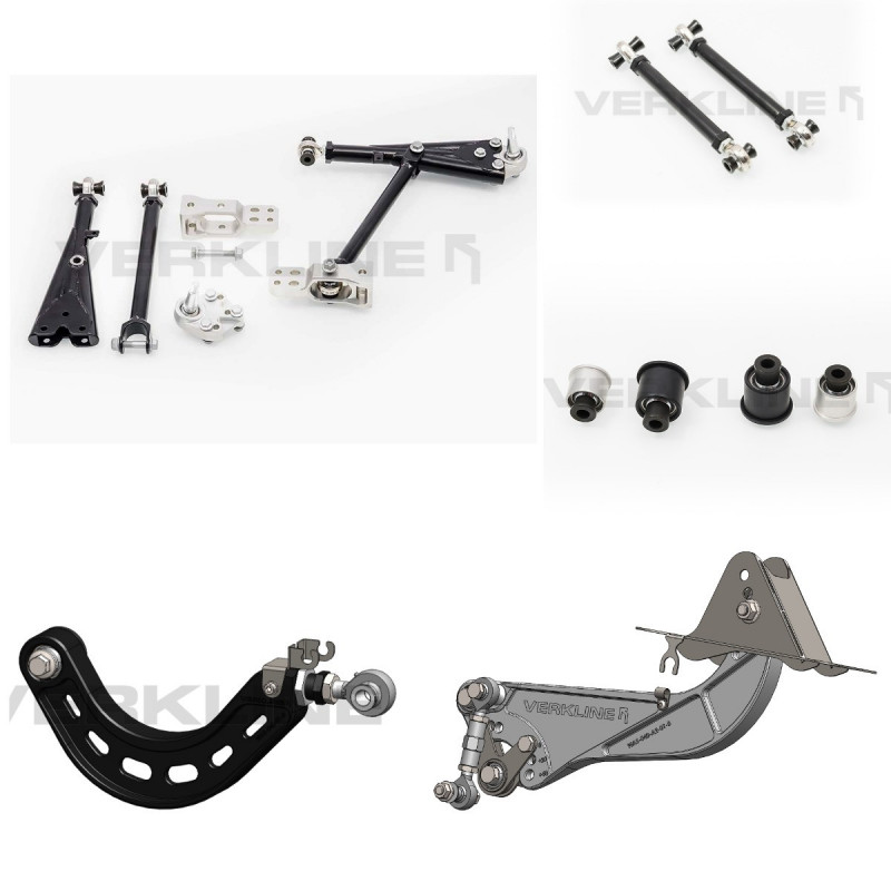 Kit complet triangle - PQ35 Audi TTS TTRS S3 RS3 VW Golf 5 6 R32 4 roues Verkline 