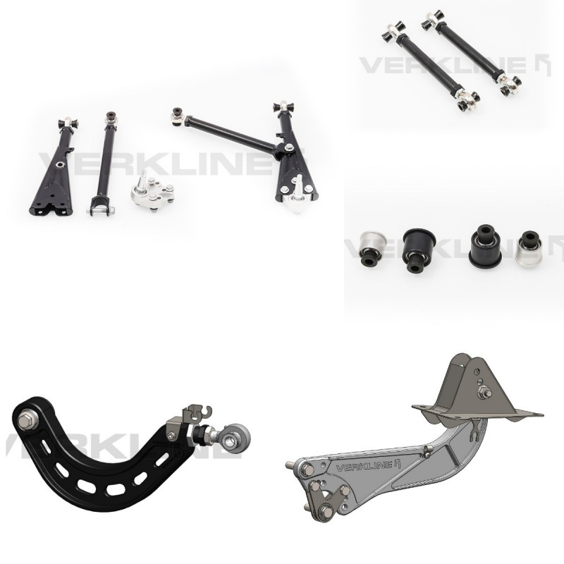 Kit complet triangle - MQB Audi A3 VW Golf 7 8 GTI Seat Leon 2 roues Verkline 