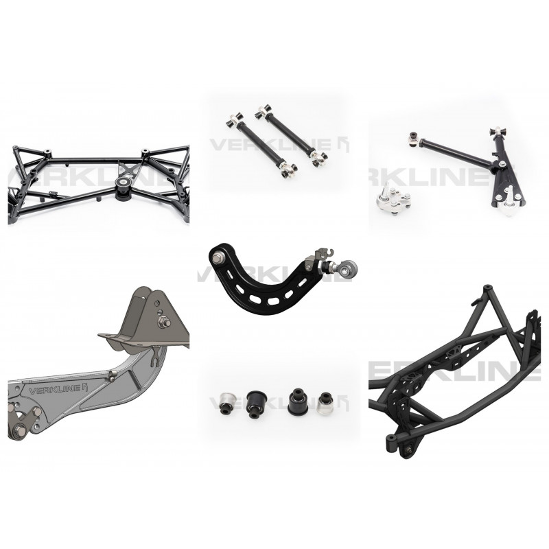 Ensemble berceau complet + triangle MQB 2 roues pour Golf 7 MK8 – Audi TT 8S – A3 MK2 Verkline 