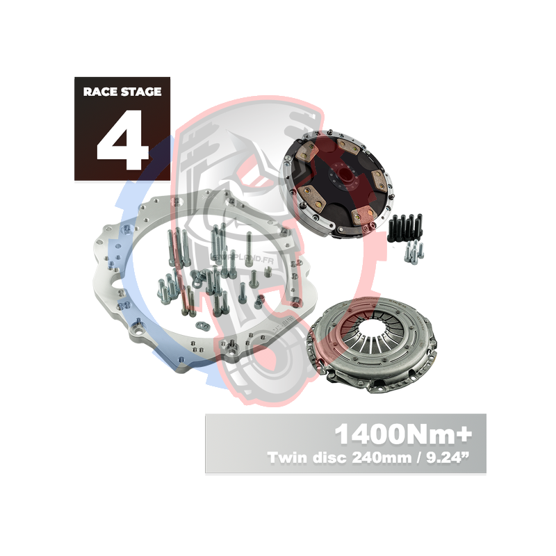 Kit embrayage Race stage pour moteur Toyota JZ avec boite BMW M57N HGD JGA - 240mm