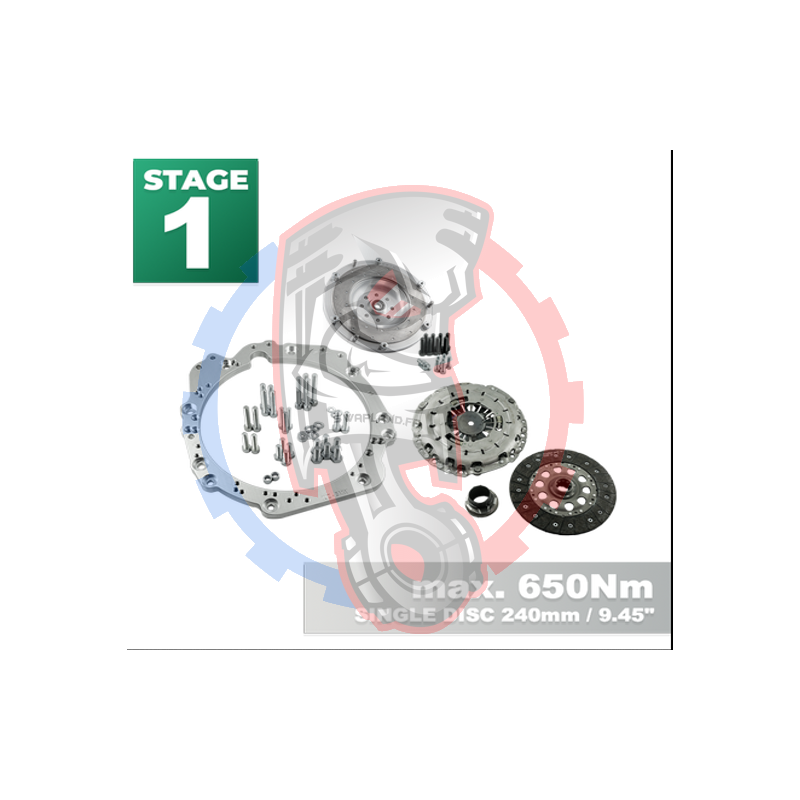 Kit embrayage Stage 1 pour moteur Toyota Lexus V8 UZ 1UZ 3UZ avec boite BMW M57 / E46 S54 M3 - 240mm